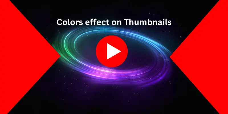 Psychology influence of colors on YouTube thumbnails